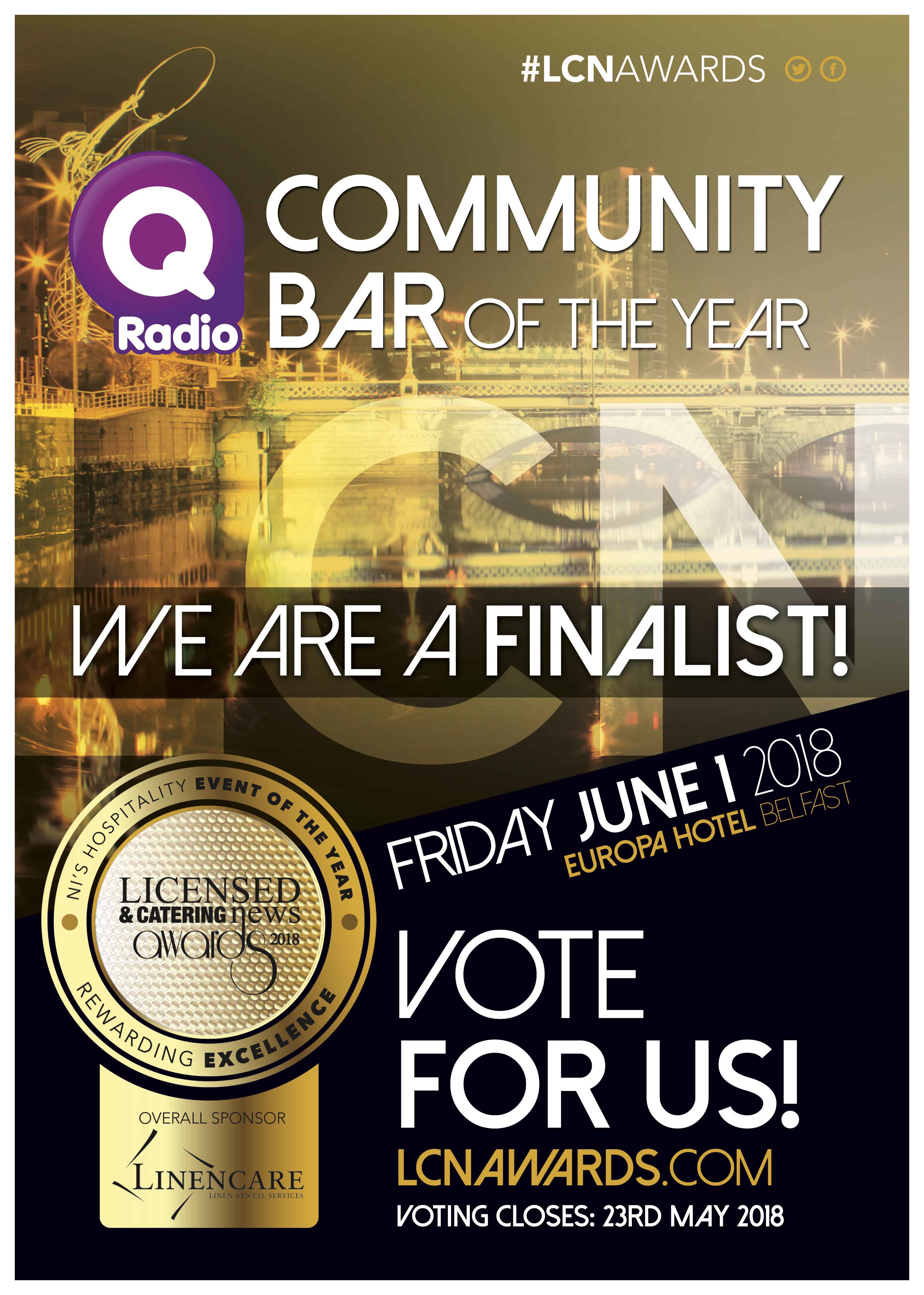 LCN18 communitybar vote Main Street Omagh